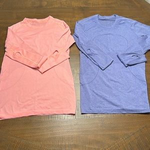 Lululemon long sleeve tops